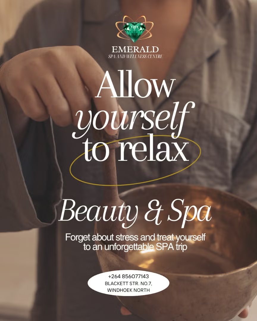 Promotional graphic: Allow Yourself To Relax